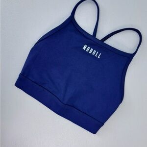 NOBULL Navy high neck sports bra size medium
